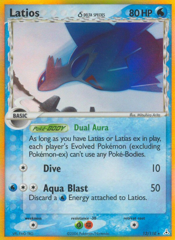 Latios (12/110) (Delta Species) [EX: Holon Phantoms] | Gam3 Escape