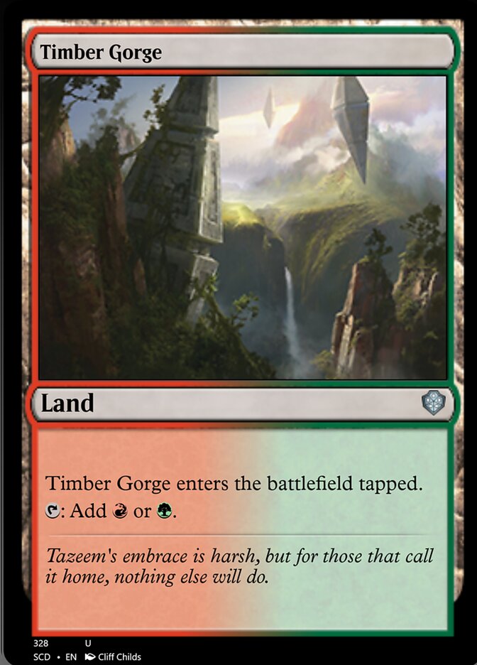 Timber Gorge [Starter Commander Decks] | Gam3 Escape