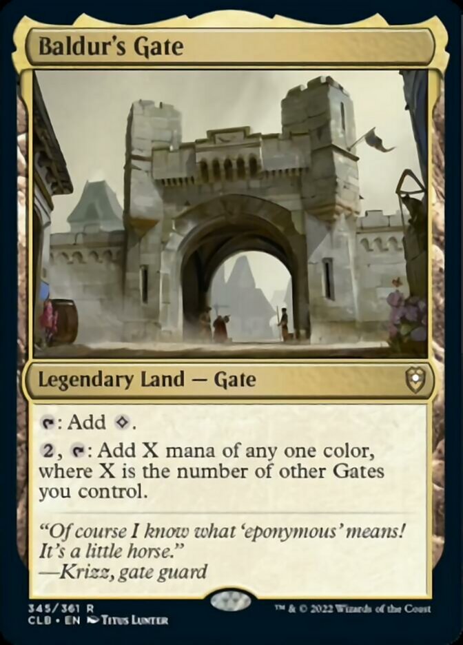 Baldur's Gate [Commander Legends: Battle for Baldur's Gate] | Gam3 Escape