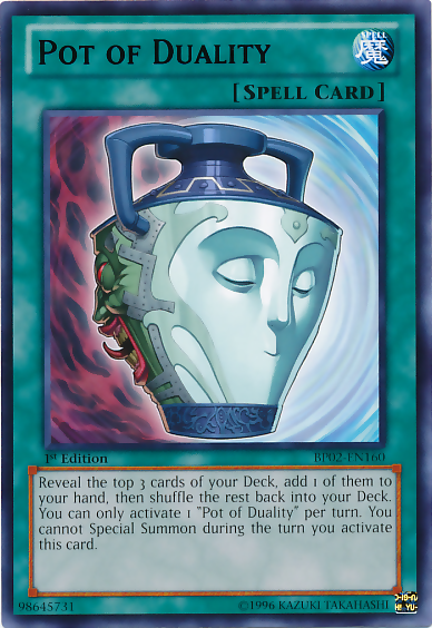 Pot of Duality [BP02-EN160] Mosaic Rare | Gam3 Escape