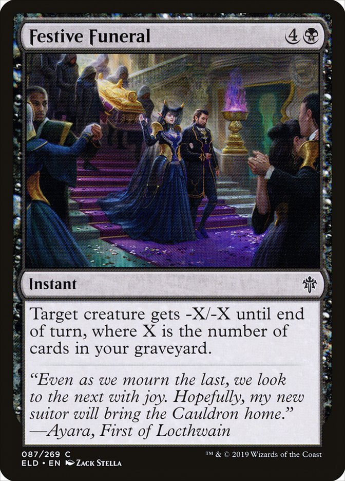 Festive Funeral [Throne of Eldraine] | Gam3 Escape