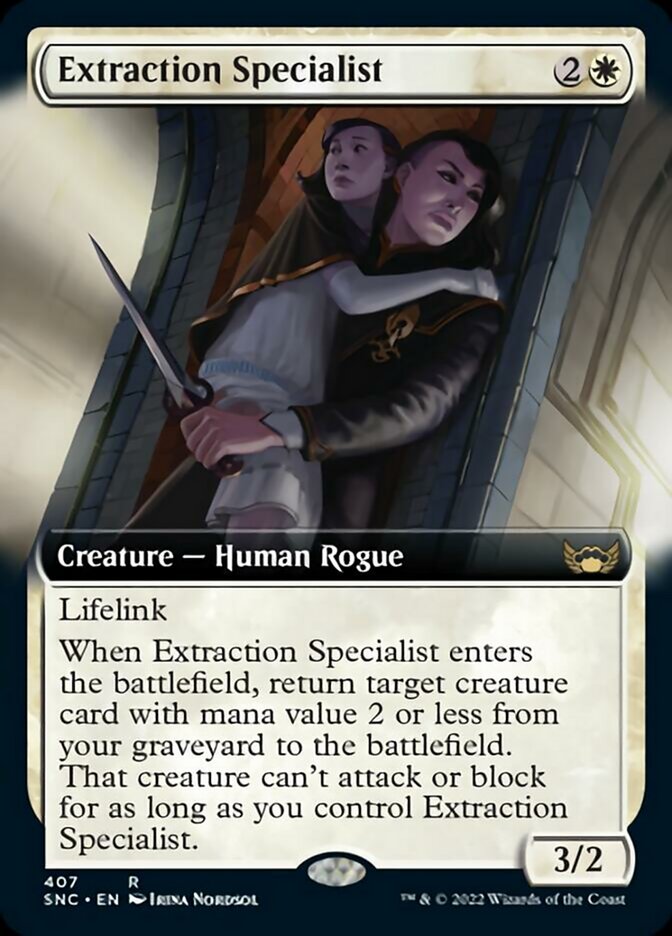 Extraction Specialist (Extended Art) [Streets of New Capenna] | Gam3 Escape