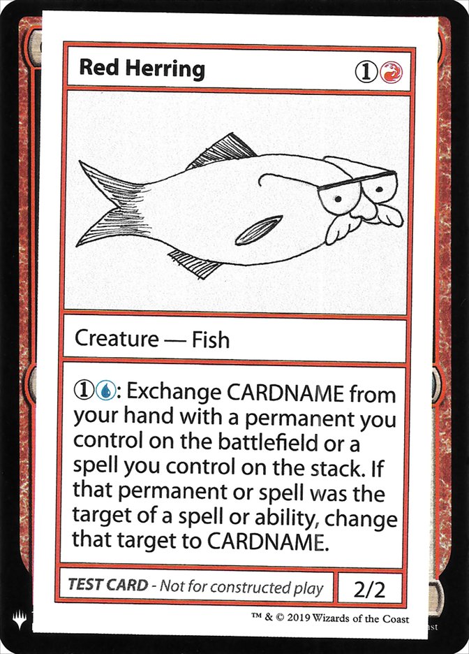 Red Herring [Mystery Booster Playtest Cards] | Gam3 Escape