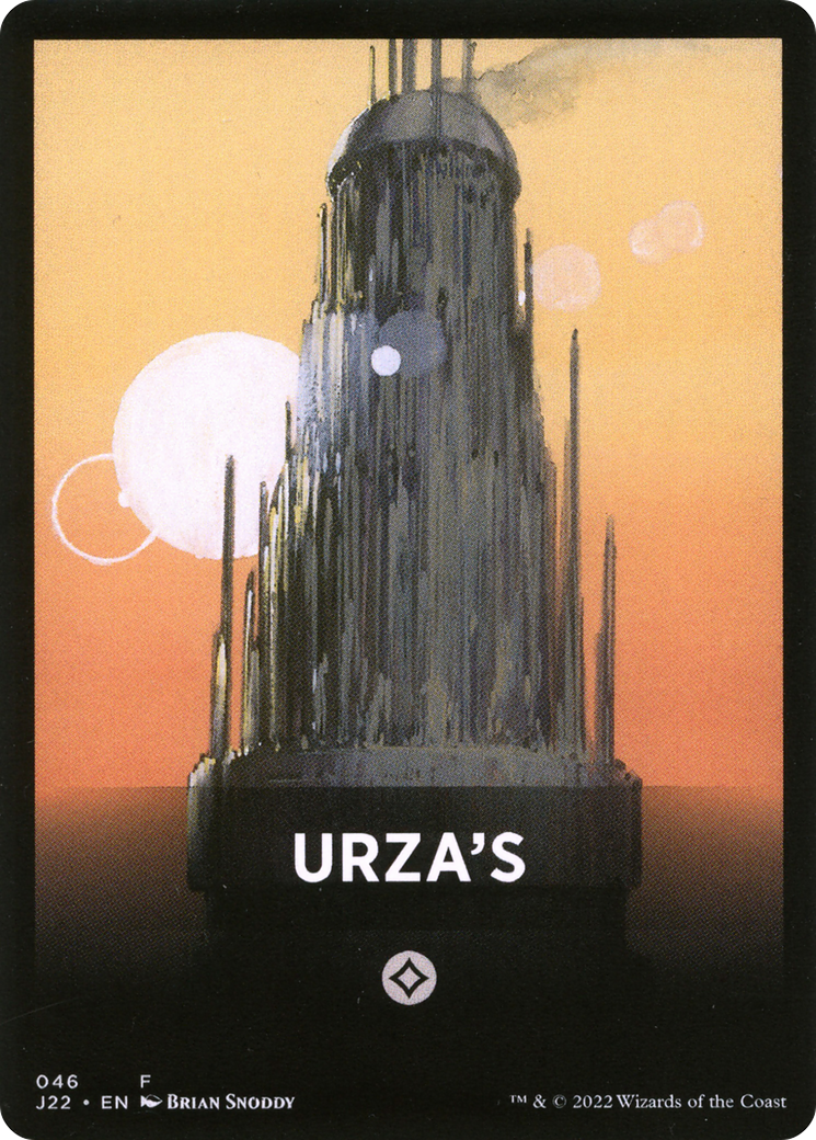 Urza's Theme Card [Jumpstart 2022 Front Cards] | Gam3 Escape