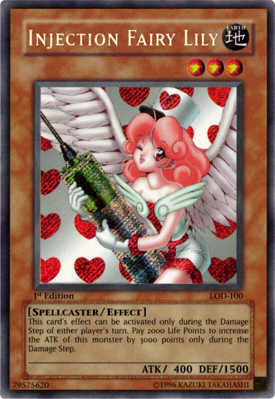 Injection Fairy Lily [LOD-100] Secret Rare | Gam3 Escape