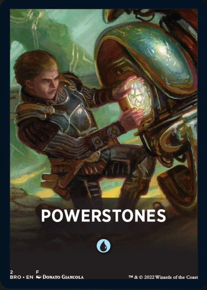 Powerstones Theme Card [The Brothers' War Tokens] | Gam3 Escape