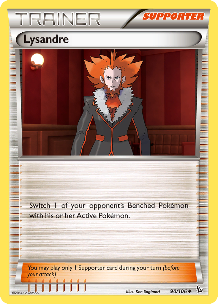 Lysandre (90/106) [XY: Flashfire] | Gam3 Escape