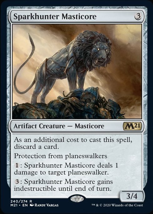 Sparkhunter Masticore [Core Set 2021] | Gam3 Escape