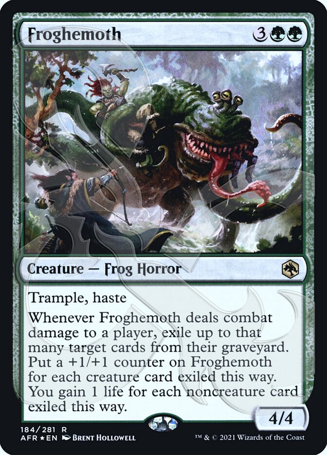 Froghemoth (Ampersand Promo) [Dungeons & Dragons: Adventures in the Forgotten Realms Promos] | Gam3 Escape
