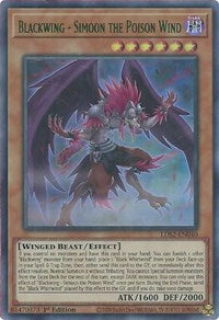 Blackwing - Simoon the Poison Wind (Green) [LDS2-EN040] Ultra Rare | Gam3 Escape