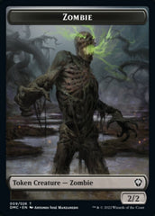 Soldier // Zombie Double-sided Token [Dominaria United Tokens] | Gam3 Escape