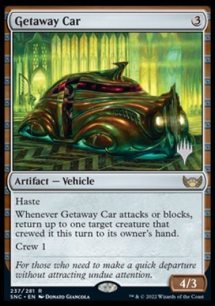 Getaway Car (Promo Pack) [Streets of New Capenna Promos] | Gam3 Escape