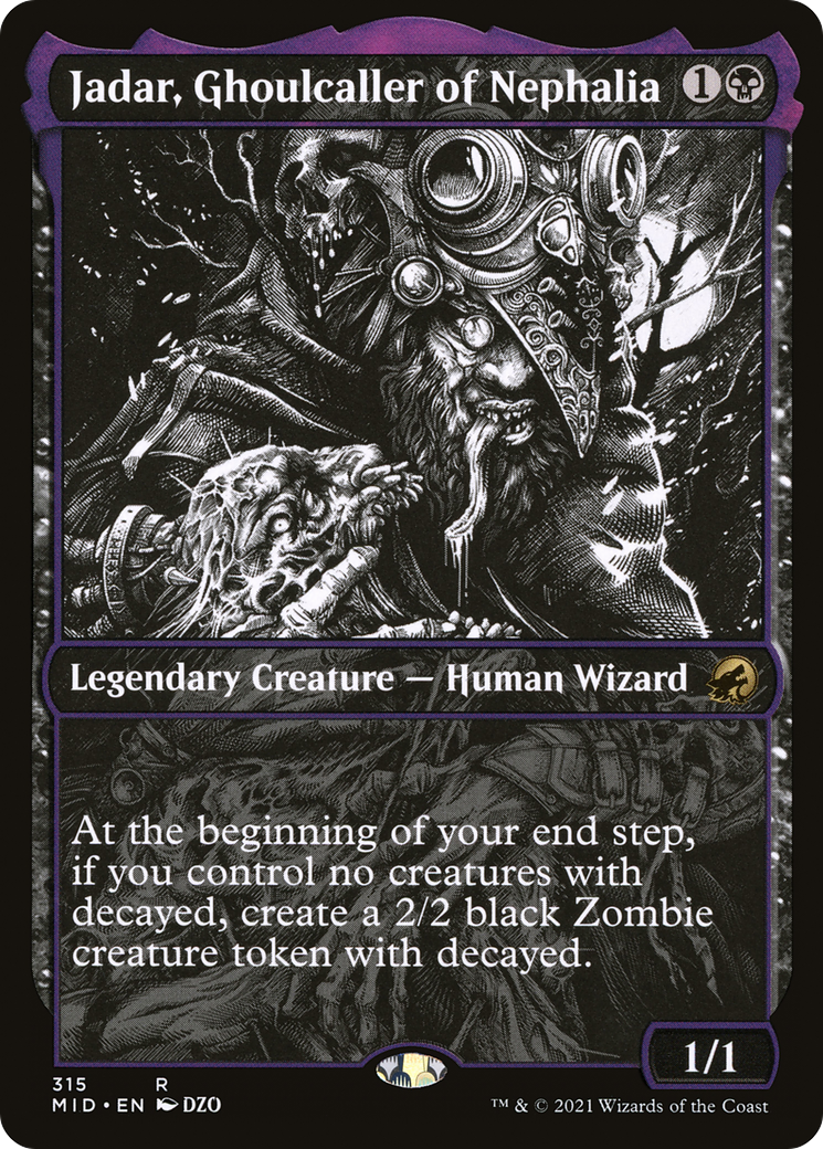 Jadar, Ghoulcaller of Nephalia (Showcase Eternal Night) [Innistrad: Midnight Hunt] | Gam3 Escape