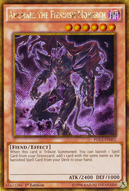 Angmarl the Fiendish Monarch [PGL3-EN001] Gold Secret Rare | Gam3 Escape