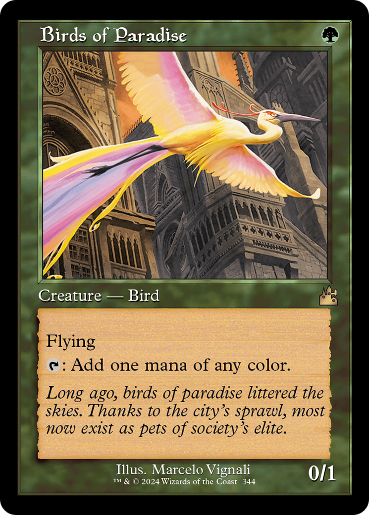 Birds of Paradise (Retro) [Ravnica Remastered] | Gam3 Escape