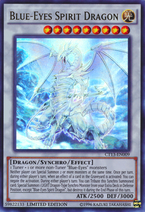 Blue-Eyes Spirit Dragon [CT13-EN009] Ultra Rare | Gam3 Escape