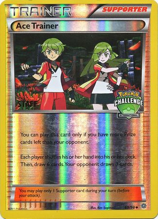 Ace Trainer (69/98) (International Challenge Promo Staff) [XY: Ancient Origins] | Gam3 Escape