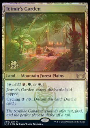 Jetmir's Garden [Streets of New Capenna Prerelease Promos] | Gam3 Escape