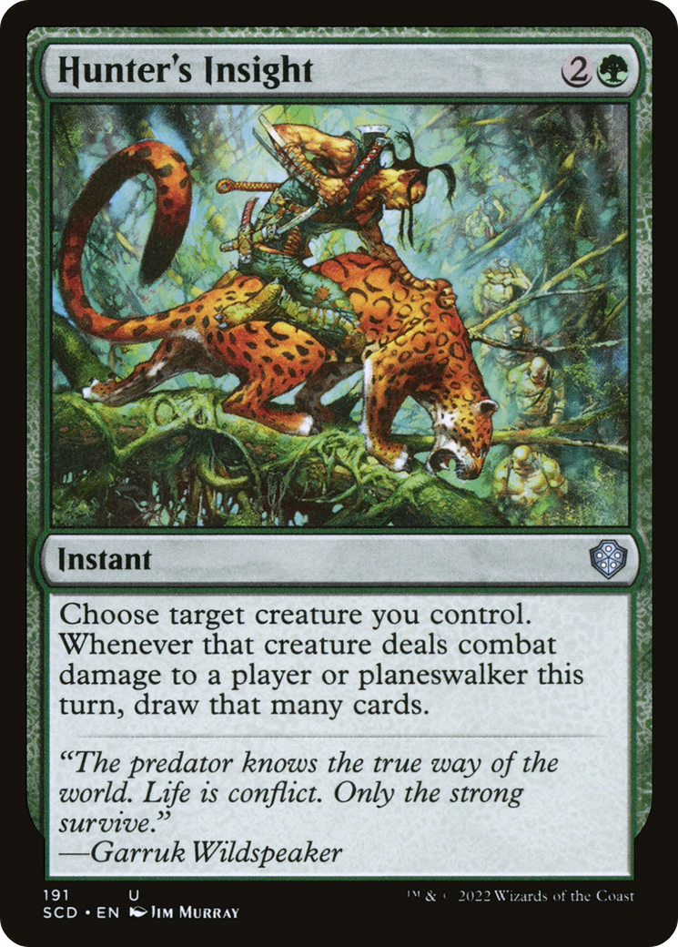 Hunter's Insight [Starter Commander Decks] | Gam3 Escape