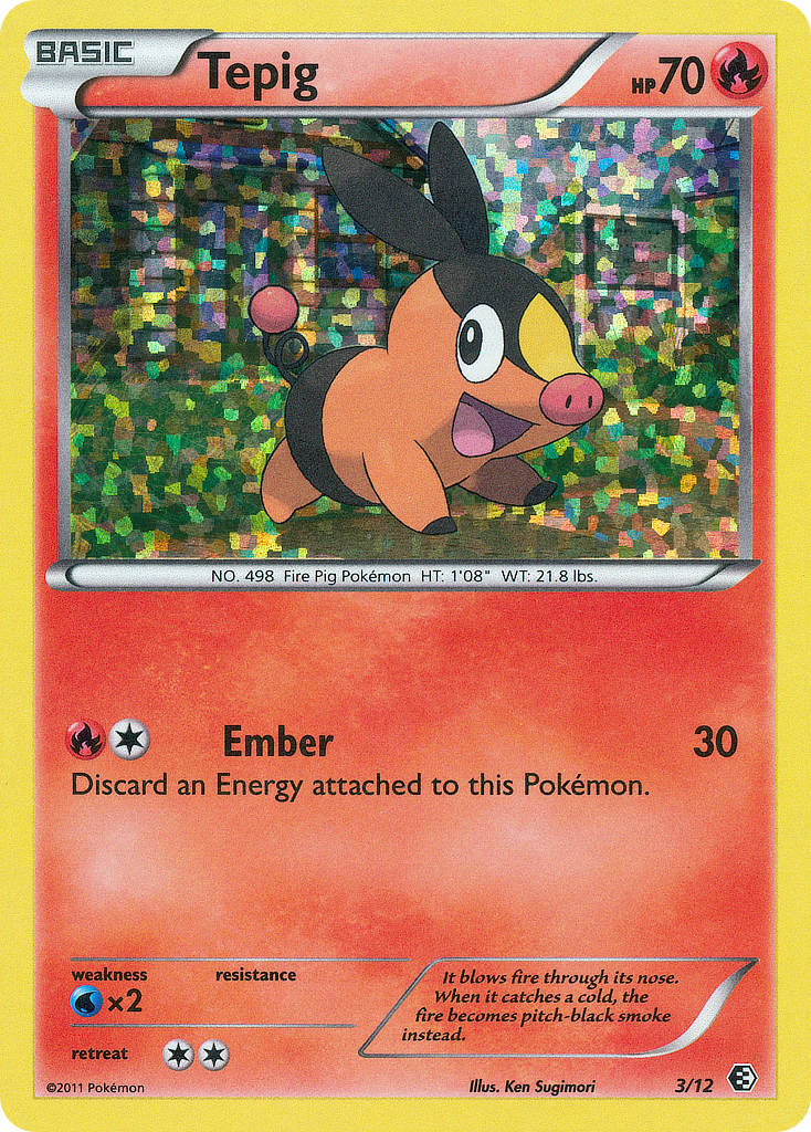 Tepig (3/12) [McDonald's Promos: 2011 Collection] | Gam3 Escape