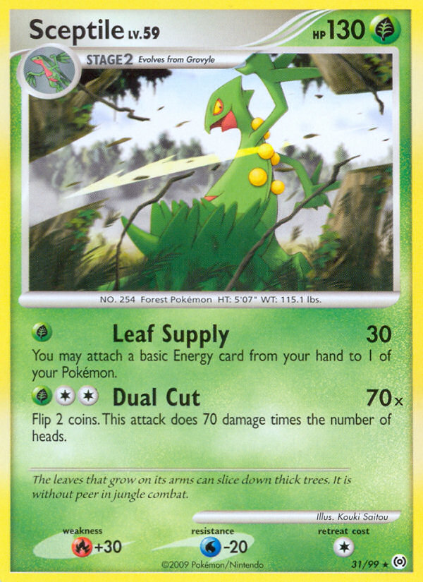 Sceptile (31/99) [Platinum: Arceus] | Gam3 Escape