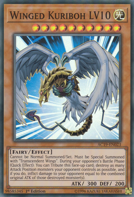 Winged Kuriboh LV10 [AC19-EN023] Super Rare | Gam3 Escape