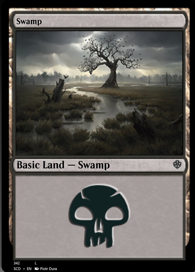 Swamp (342) [Starter Commander Decks] | Gam3 Escape