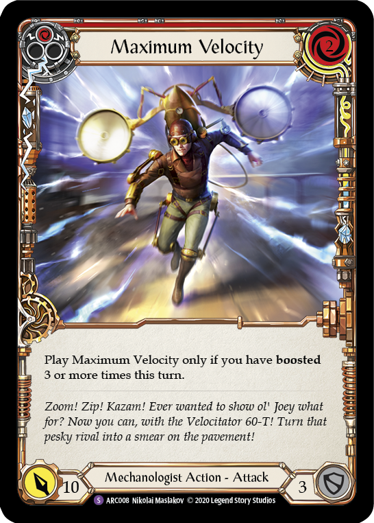 Maximum Velocity [ARC008] Unlimited Rainbow Foil | Gam3 Escape