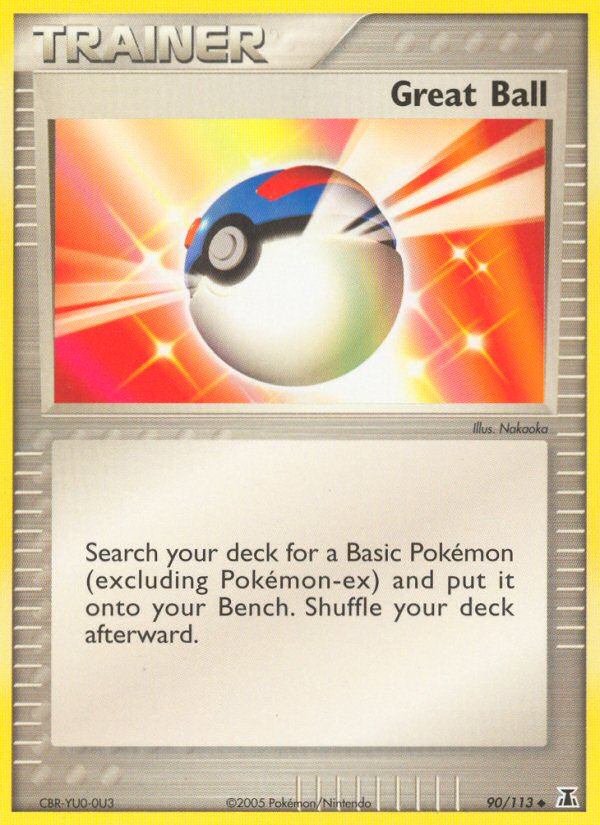 Great Ball (90/113) [EX: Delta Species] | Gam3 Escape