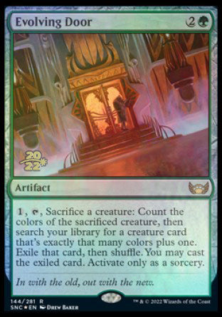 Evolving Door [Streets of New Capenna Prerelease Promos] | Gam3 Escape