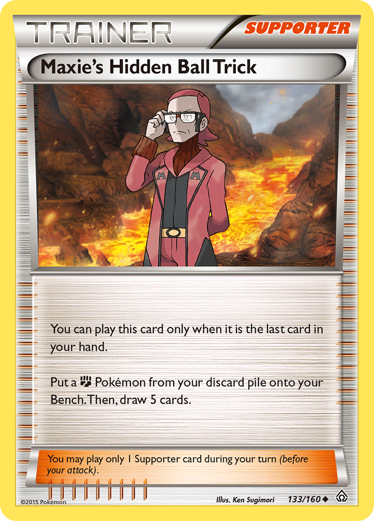 Maxie's Hidden Ball Trick (133/160) [XY: Primal Clash] | Gam3 Escape