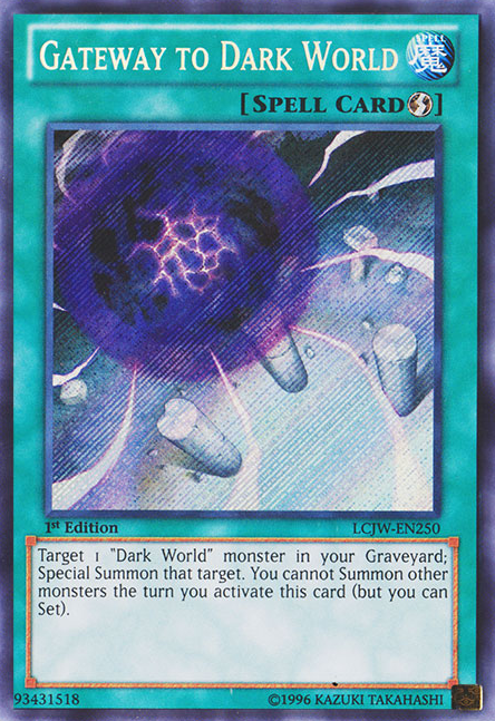 Gateway to Dark World [LCJW-EN250] Secret Rare | Gam3 Escape