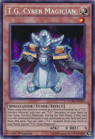 T.G. Cyber Magician [LC5D-EN205] Secret Rare | Gam3 Escape