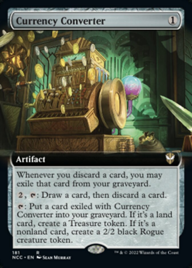Currency Converter (Extended Art) [Streets of New Capenna Commander] | Gam3 Escape