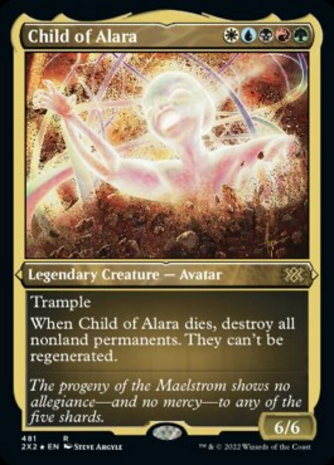 Child of Alara (Foil Etched) [Double Masters 2022] | Gam3 Escape