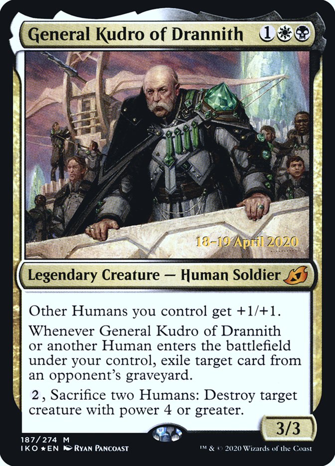 General Kudro of Drannith  [Ikoria: Lair of Behemoths Prerelease Promos] | Gam3 Escape