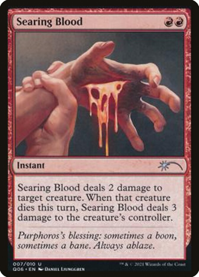 Searing Blood [Pioneer Challenger Decks 2021] | Gam3 Escape