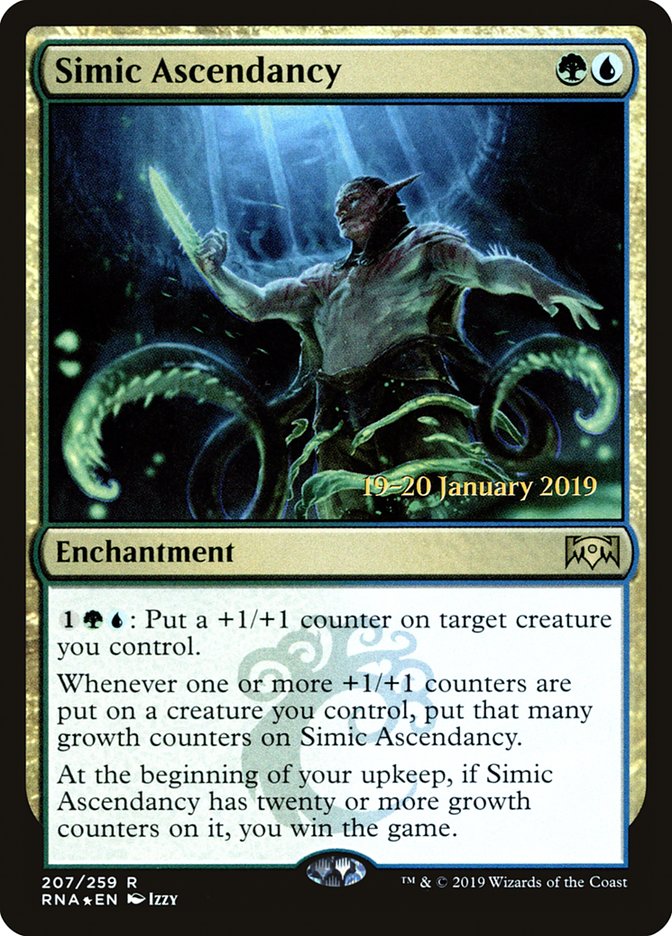Simic Ascendancy [Ravnica Allegiance Prerelease Promos] | Gam3 Escape