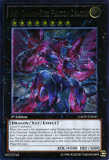 Neo Galaxy-Eyes Photon Dragon (UTR) [GAOV-EN041] Ultimate Rare | Gam3 Escape