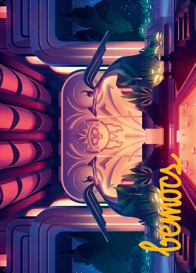 Jetmir's Garden 2 Art Card (Gold-Stamped Signature) [Streets of New Capenna Art Series] | Gam3 Escape