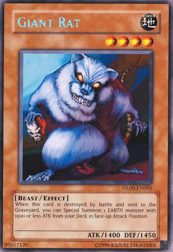 Giant Rat (Blue) [DL09-EN005] Rare | Gam3 Escape