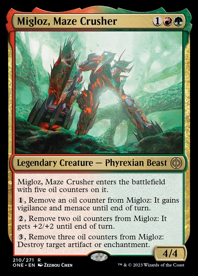 Migloz, Maze Crusher [Phyrexia: All Will Be One] | Gam3 Escape