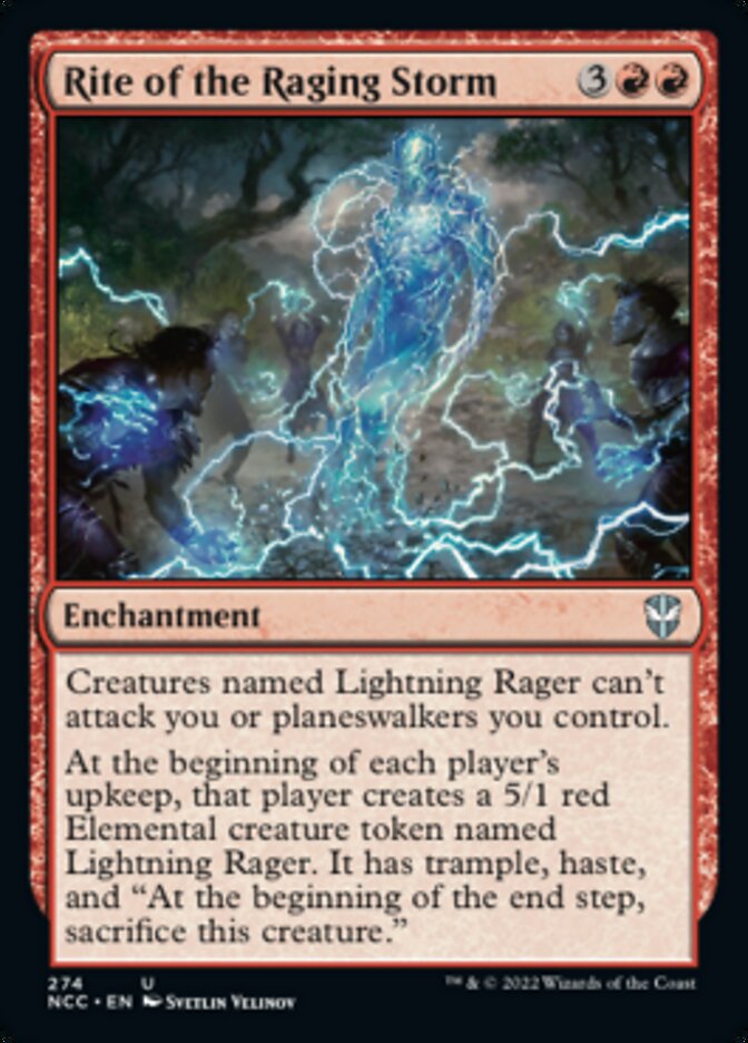 Rite of the Raging Storm [Streets of New Capenna Commander] | Gam3 Escape