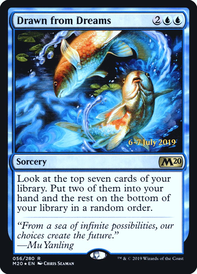 Drawn from Dreams  [Core Set 2020 Prerelease Promos] | Gam3 Escape