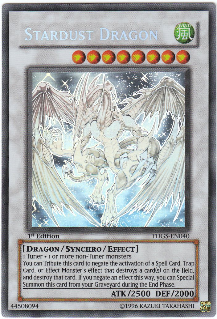 Stardust Dragon (Ghost) [TDGS-EN040] Ghost Rare | Gam3 Escape