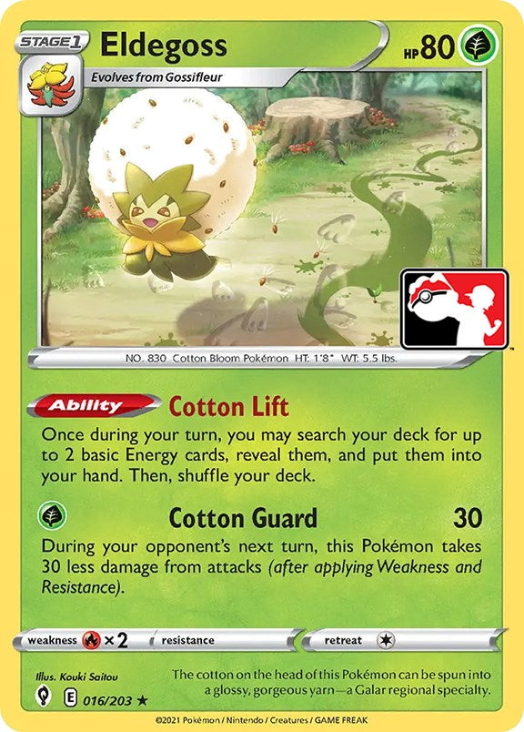 Eldegoss (016/203) [Prize Pack Series One] | Gam3 Escape