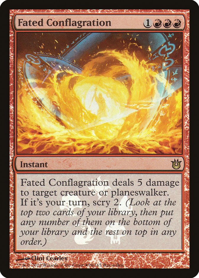 Fated Conflagration (Buy-A-Box) [Born of the Gods Promos] | Gam3 Escape