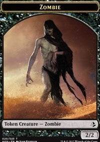 Zombie // Trueheart Duelist Token [Amonkhet Tokens] | Gam3 Escape