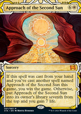 Approach of the Second Sun (Etched Foil) [Strixhaven Mystical Archive] | Gam3 Escape