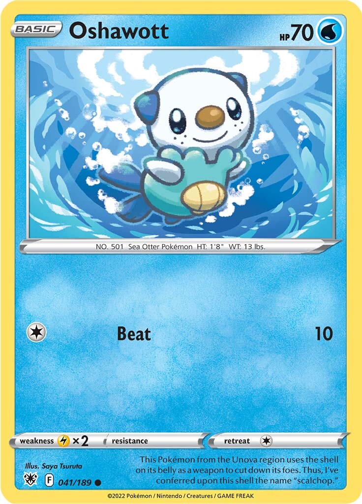 Oshawott (041/189) [Sword & Shield: Astral Radiance] | Gam3 Escape